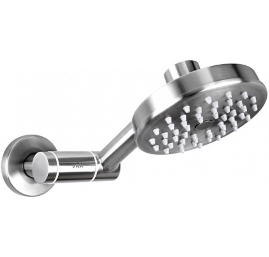 RVS Douchekop set Buyle Buitendouche